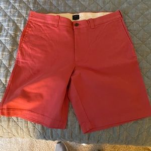 NWOT jcrew 9inch Nantucket red shorts